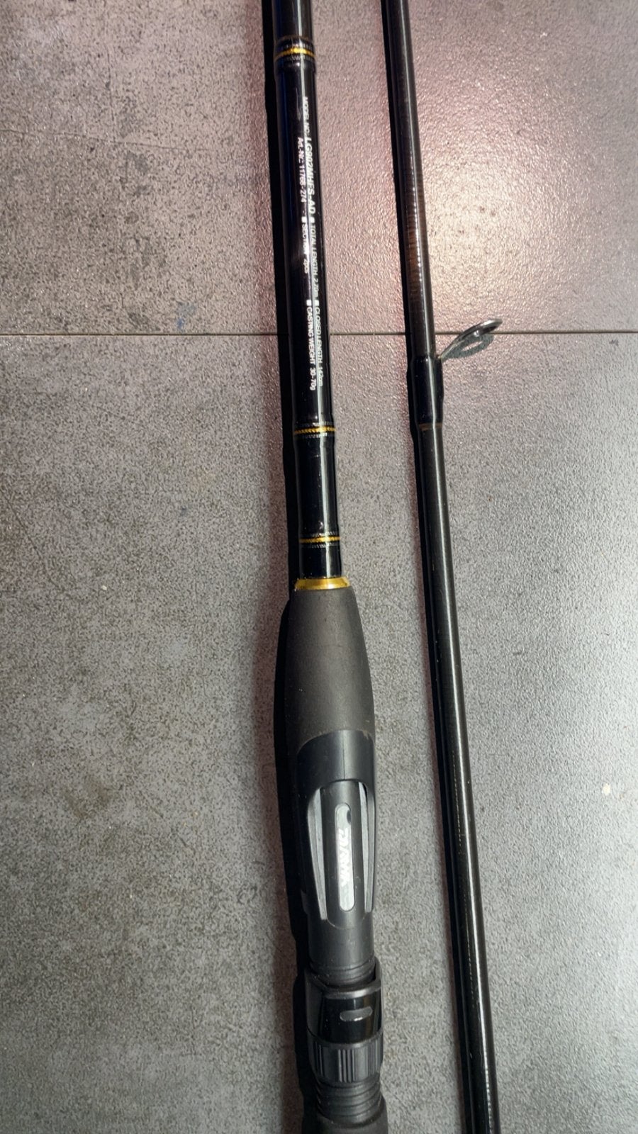 Daiwa spinhengel, Ophalen