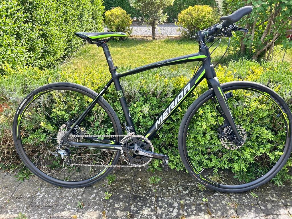 Vélo Fitness / Route cintre plat - Merida Speeder 500, Fietsen en Brommers, Ophalen of Verzenden, Zo goed als nieuw, Frame, Aluminium