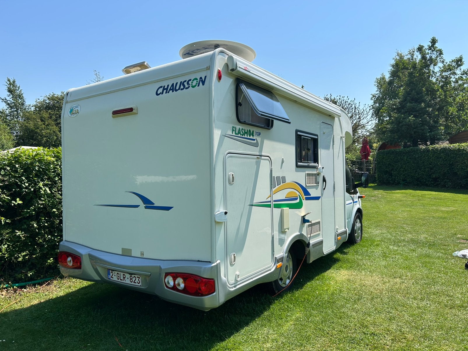 Camper 4 personen Fort ChaussonFlash, Chemisch toilet, Standaard zit, Ford, Vloeistofverwarming