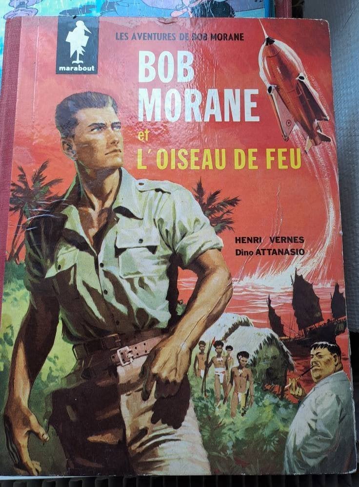 Bob Morane et l'Oiseau de feu EO 1960, Neuf, Une BD, Henri Vernes., Enlèvement
