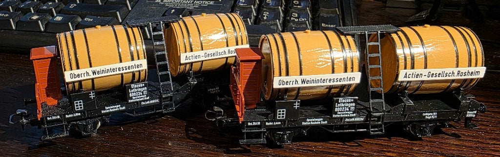 3474. 2 H0 Märklin bliksemwagens., Ophalen of Verzenden, Nieuw, Wagon, Märklin