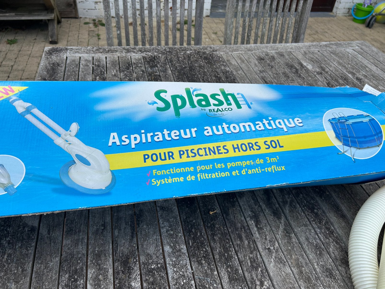 Aspirateur automatique de piscine hors sol 3 m cube, Jardin & Terrasse, Enlèvement, Comme neuf