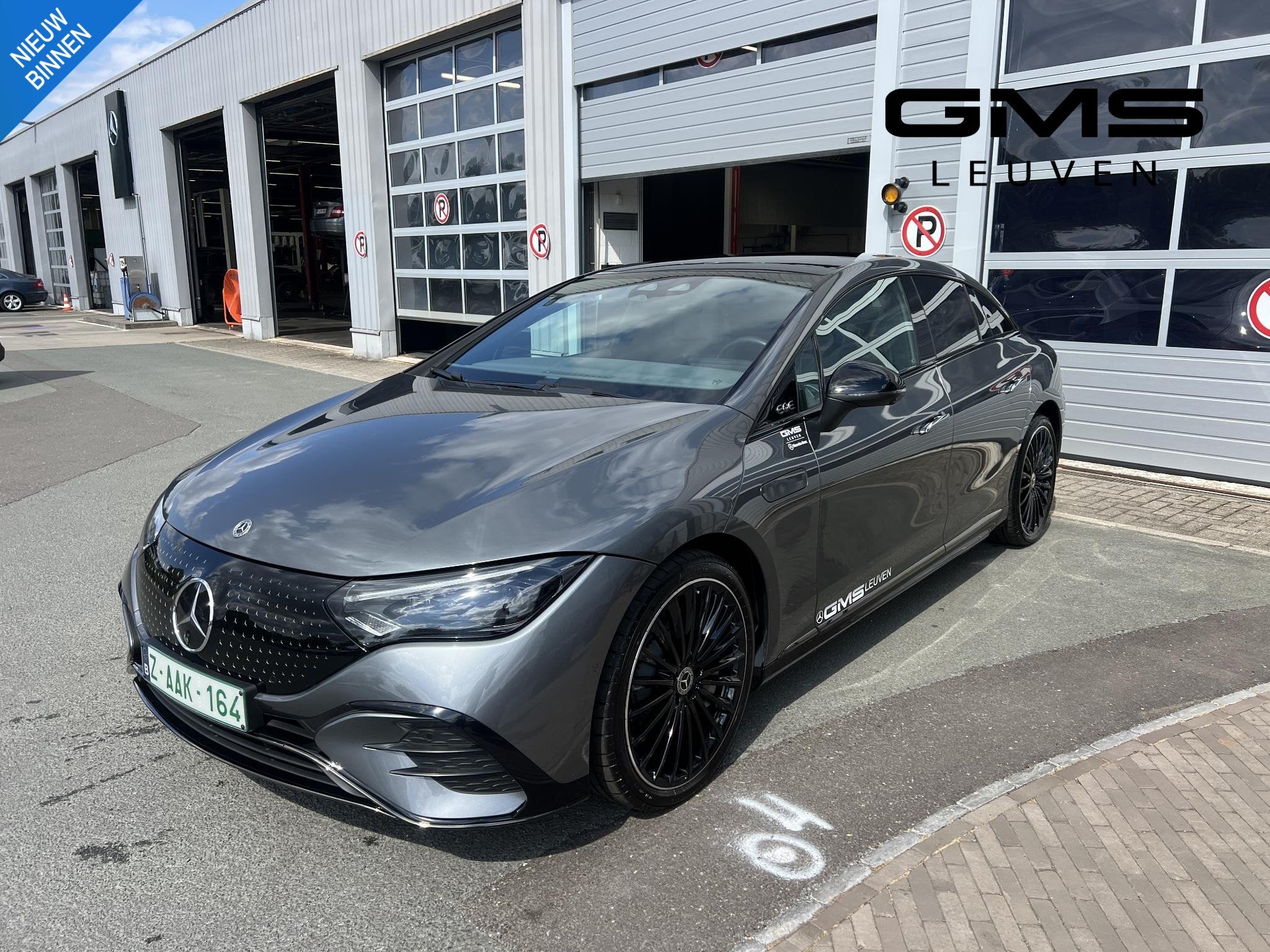 Mercedes-Benz EQE 300 Star Edition, 96 kWh, EQE, Zilver of Grijs, 583 km