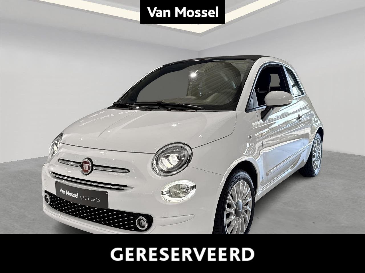 Fiat 500C 1.2 69 MTA Lounge (automatique), Autos, Achat, Entreprise, Automatique, Tissu