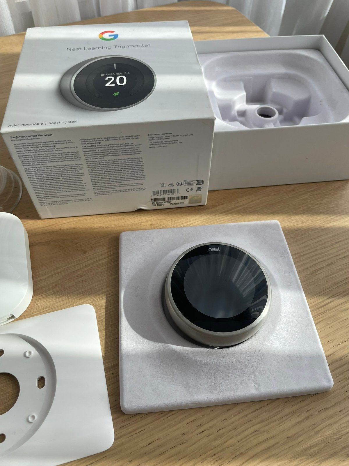 Thermostat Nest, Doe-het-zelf en Bouw, Ophalen, Zo goed als nieuw
