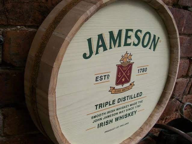 Décoration murale whisky irlandais Jameson couvercle pub bar, Neuf, Objet de décoration, Vintage, Multicolore