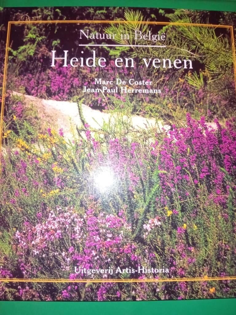 boek heide en venen, Boeken, Ophalen of Verzenden, Zo goed als nieuw, Bloemen, Planten en Bomen, Marc de coster & jean paul herremans