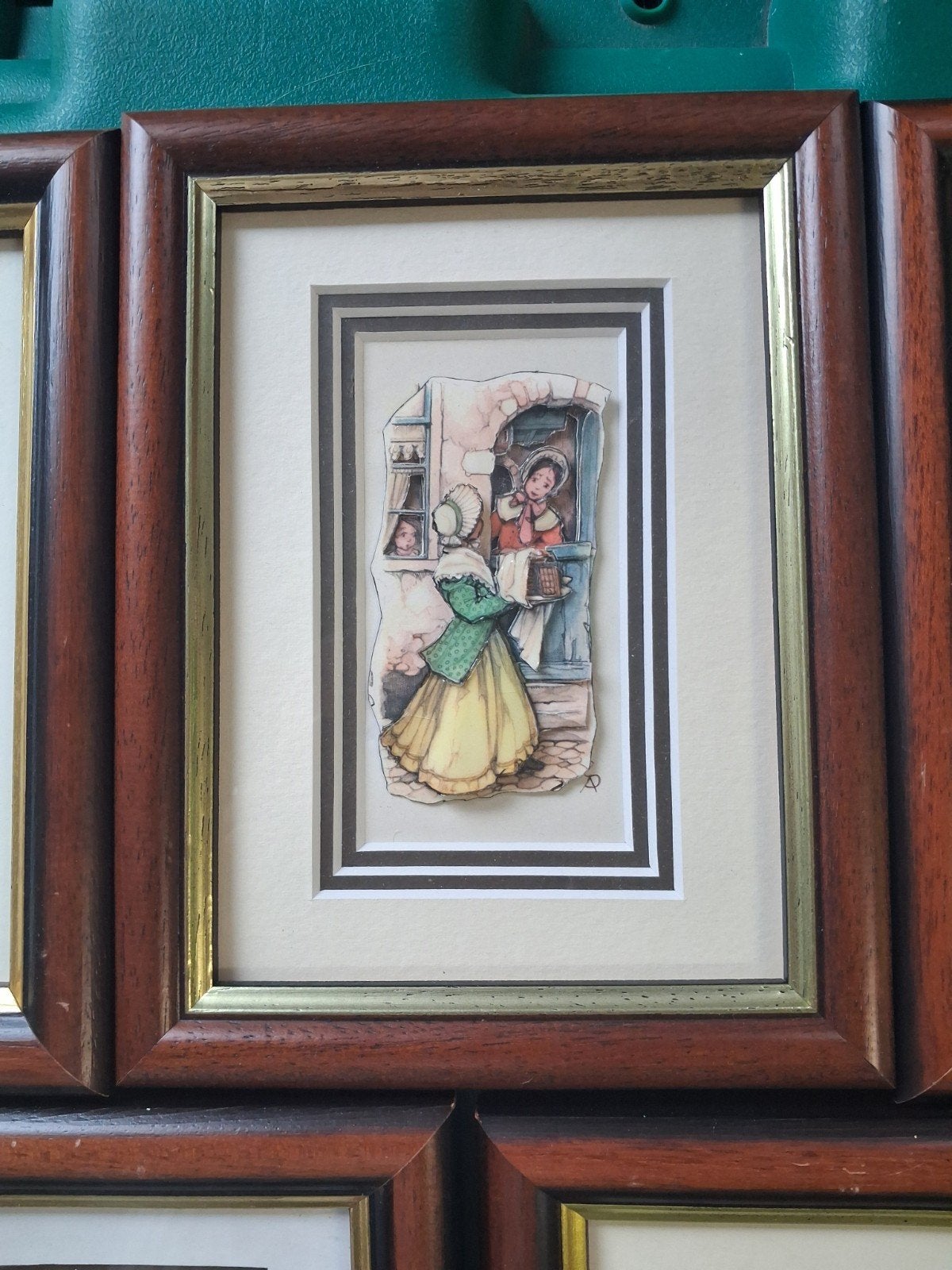 set 5 schilderijtjes, Ophalen of Verzenden