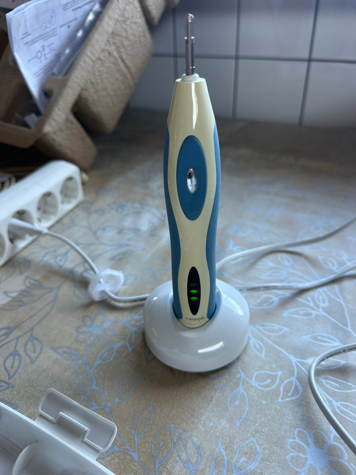 Waterpik Sensonic SR-3000 Set – compleet!, Ophalen of Verzenden, Gebruikt, Mondverzorging