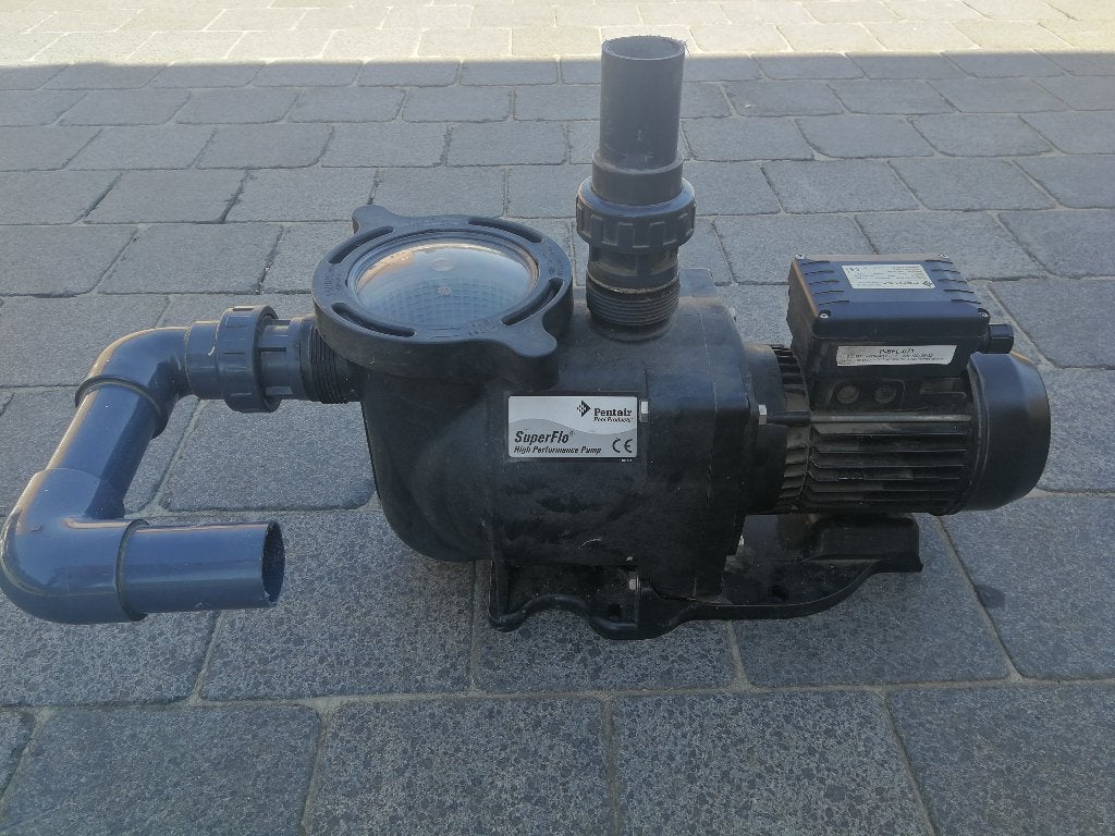 Pentair Superflo P-LBF-SFL zwembadpomp incl aansluitstukken, Tuin en Terras, Ophalen, Gebruikt, Zwembadpomp