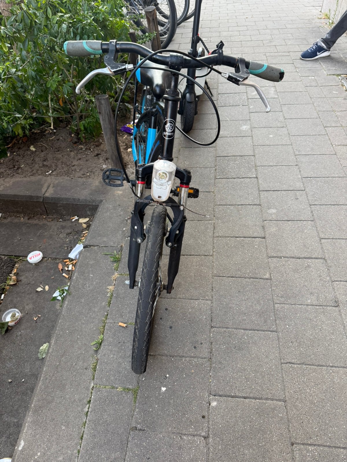 Jongens fiets spirit, Enlèvement