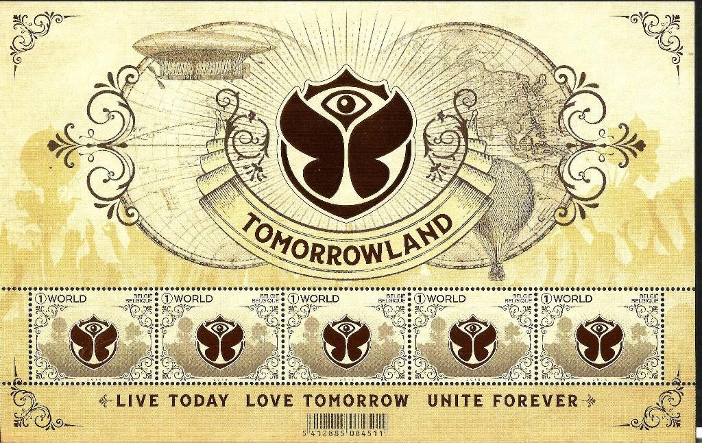 2018 Tomorrowland OBP 4776**, Orginele gom, Ophalen of Verzenden, Zonder stempel, Postfris