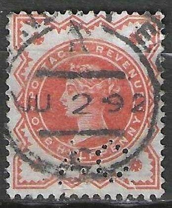 Groot-Brittannie 1887/1900 - Yvert 91perf - Victoria (ST), Postzegels en Munten, Postzegels | Europa | UK, Verzenden, Gestempeld