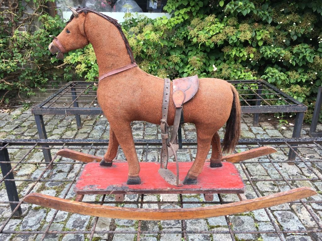 Oud schommelpaard, Antiek en Kunst, Ophalen