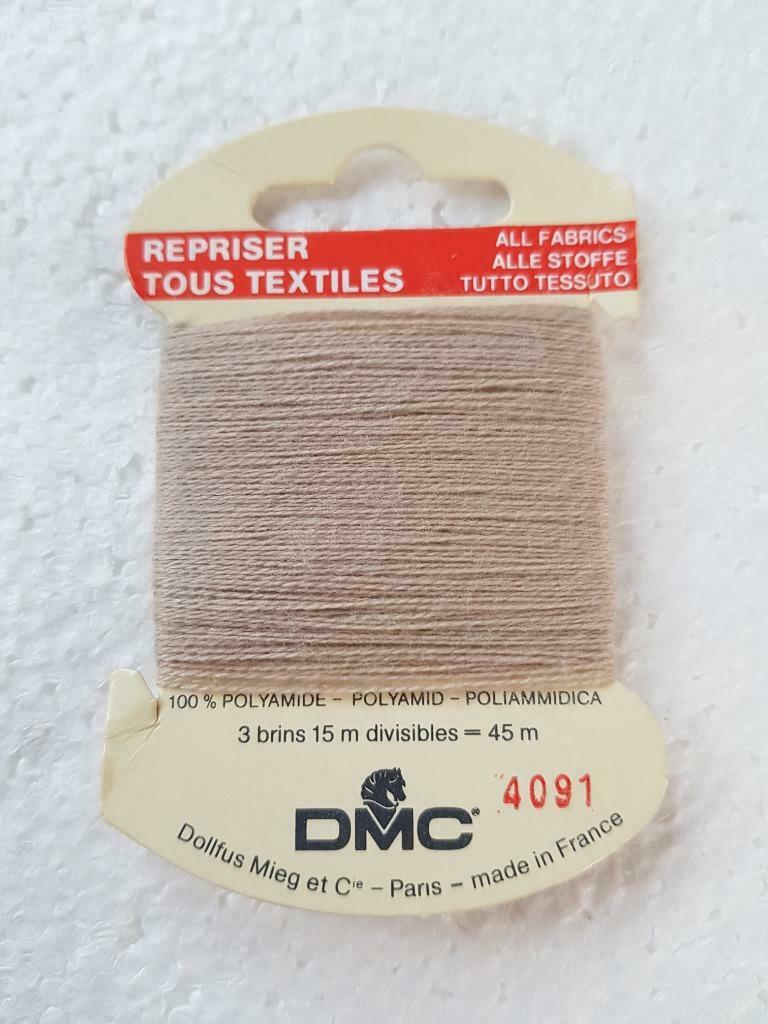 DMC Fil à repriser tous textiles 100% polyamide pour déco., Enlèvement ou Envoi, Neuf, Fil ou Aiguille(s)