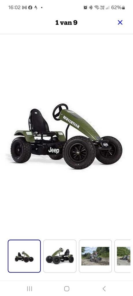 Go-cart model Berg jeep, Ophalen