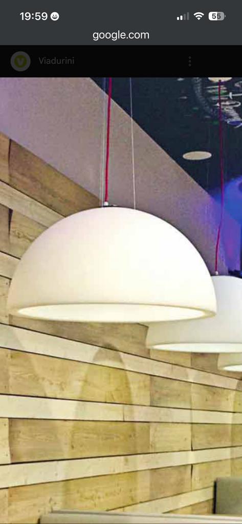 Grote Designlamp, Enlèvement, Comme neuf, Synthétique, Modern