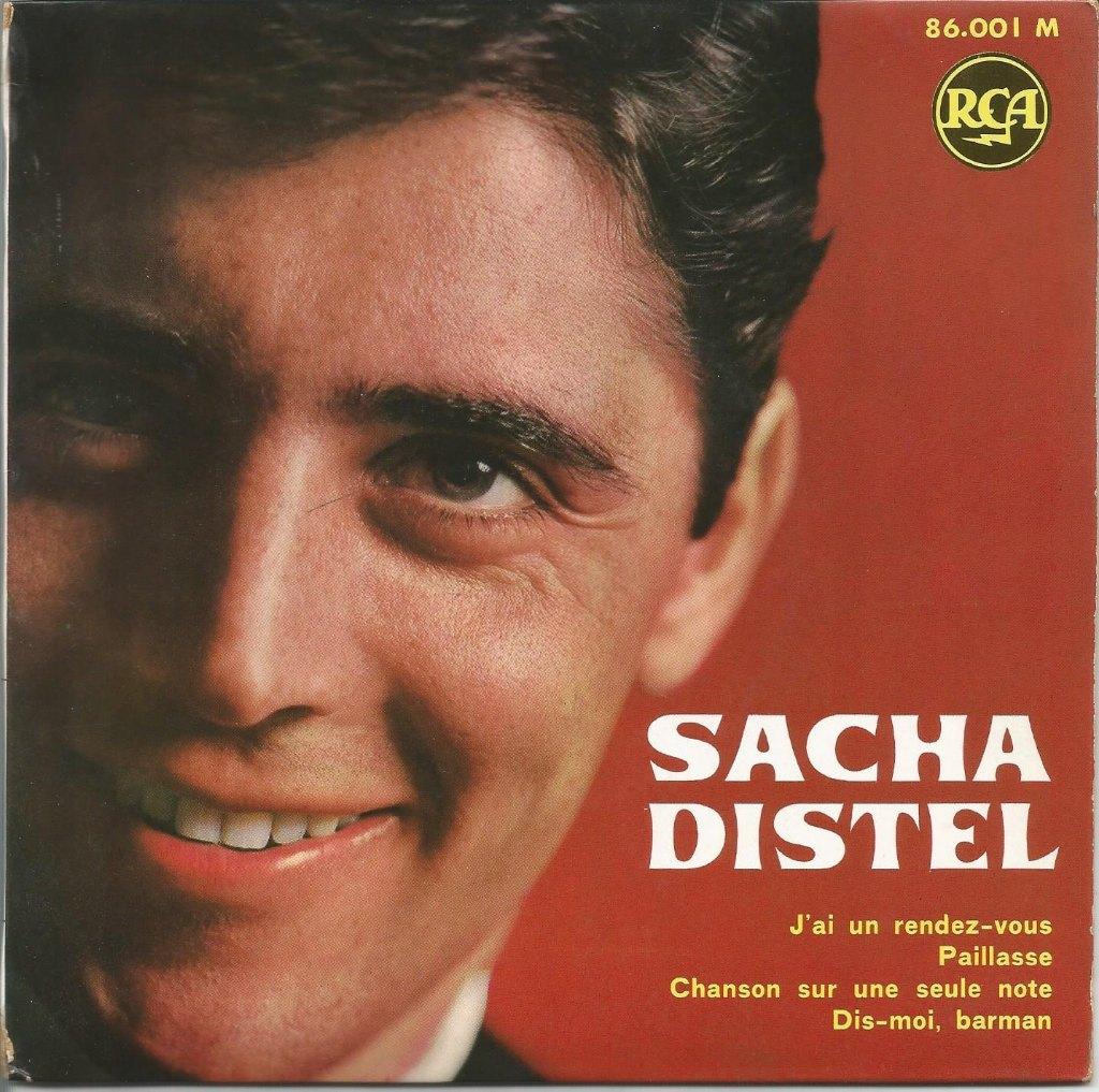 45T Sacha Distel - J'ai un rendez-vous - France 1962, CD & DVD, Vinyles Singles, Comme neuf, EP, Pop, 7 pouces, Enlèvement ou Envoi