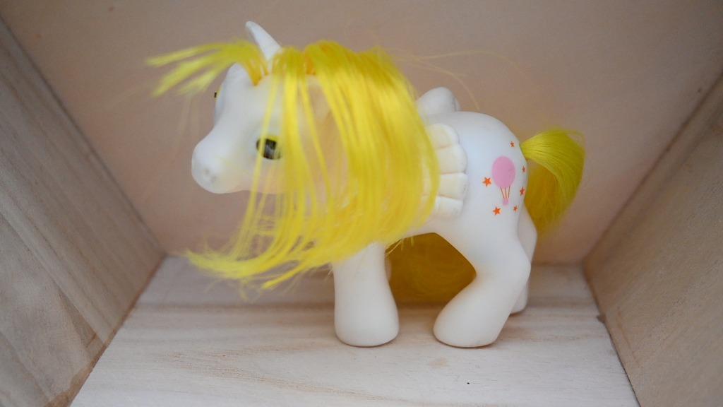 Vintage My Little Pony G1 - baby lofty pegagus, Kinderen en Baby's, Speelgoed | My Little Pony, Ophalen of Verzenden, Gebruikt