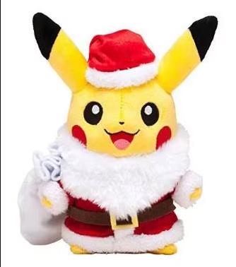 Pokemon pluche knuffel Pikachu kerstman (20cm), Kinderen en Baby's, Speelgoed | Knuffels en Pluche, Nieuw, Overige typen, Ophalen of Verzenden