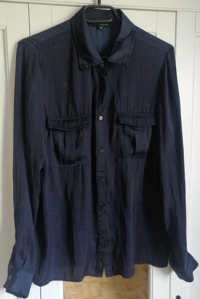 Donkerblauwe blouse lolaliza - 36, Kleding | Dames, Ophalen of Verzenden