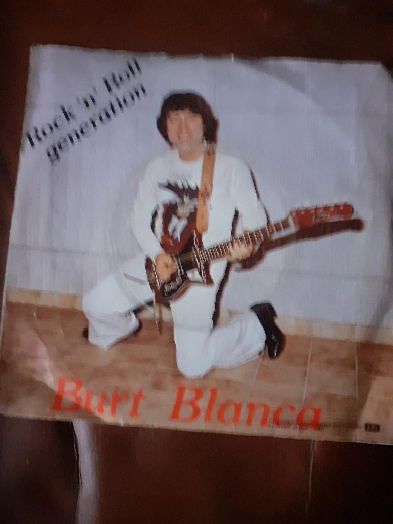 45T Burt Blanca : The flames in your eyes (Belpop), Enlèvement ou Envoi