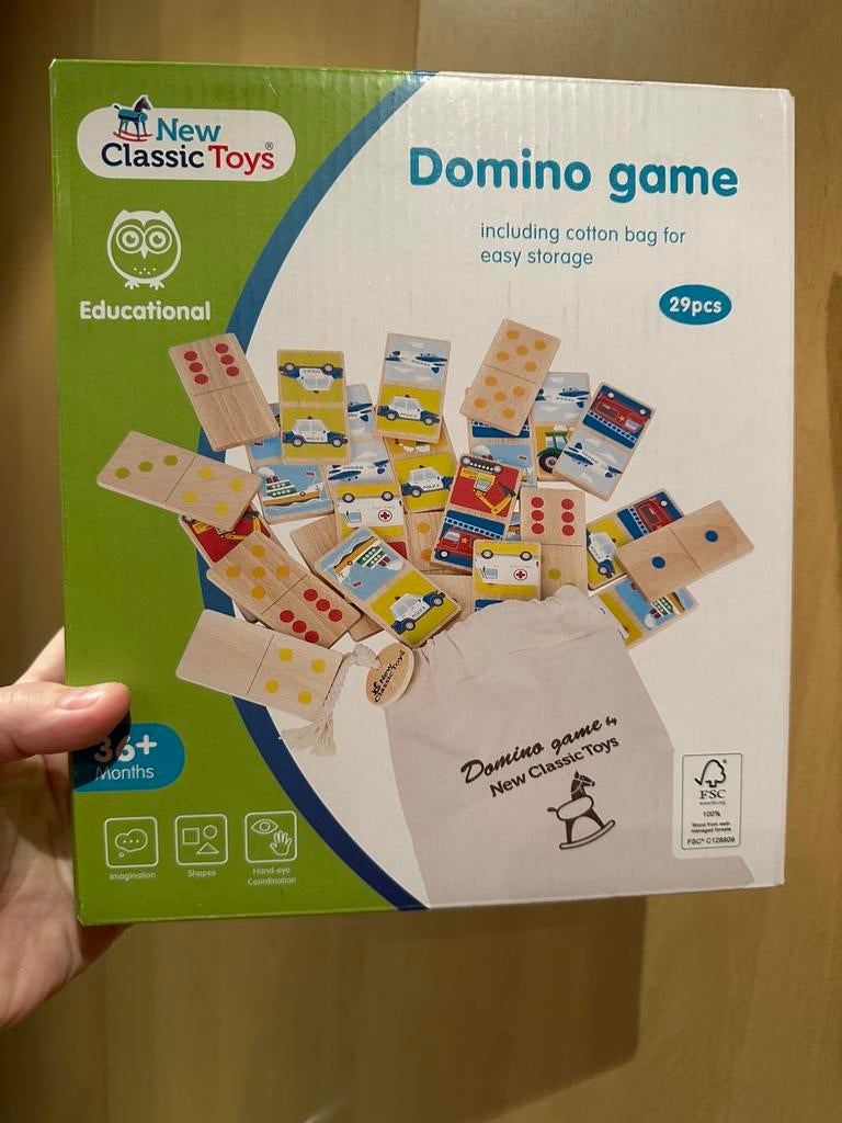 Domino new classic toys, Kinderen en Baby's, Ophalen of Verzenden, Nieuw