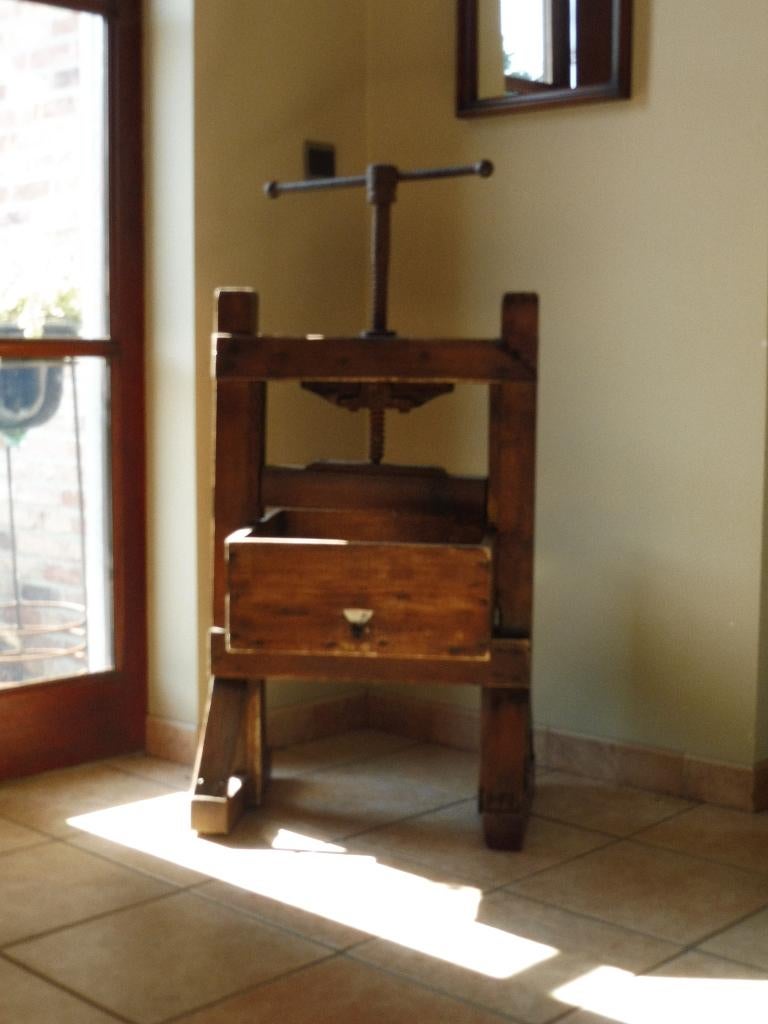 Ancien pressoir à fruits, Enlèvement