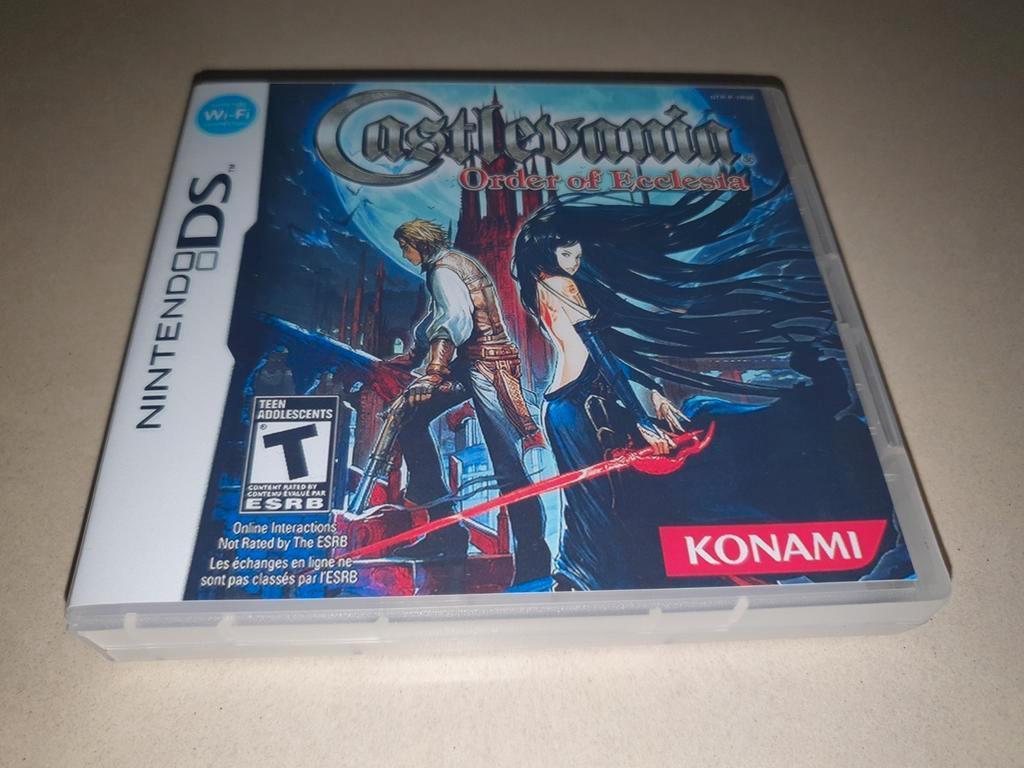 Castlevania Order of Ecclesia DS Game Case, Consoles de jeu & Jeux vidéo, Jeux | Nintendo DS, Envoi, Comme neuf