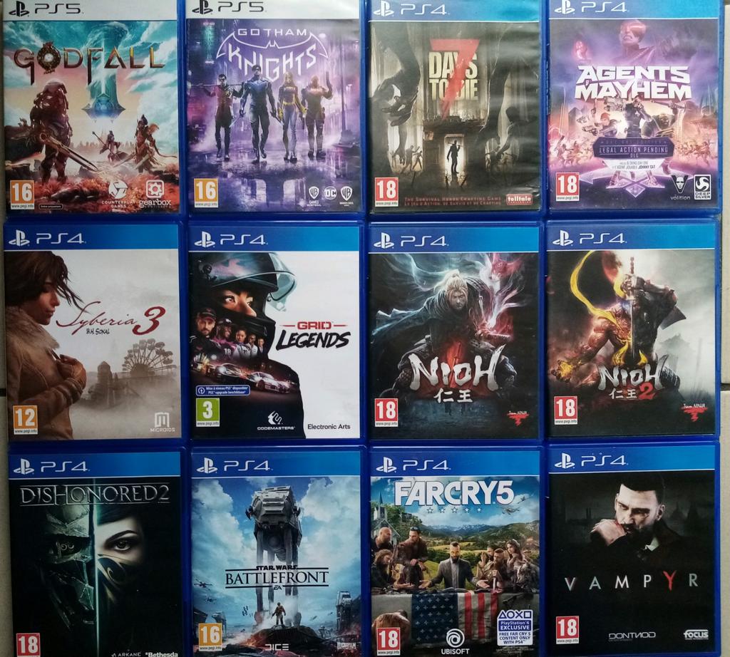 Jeux / PS4 & Ps5, Comme neuf