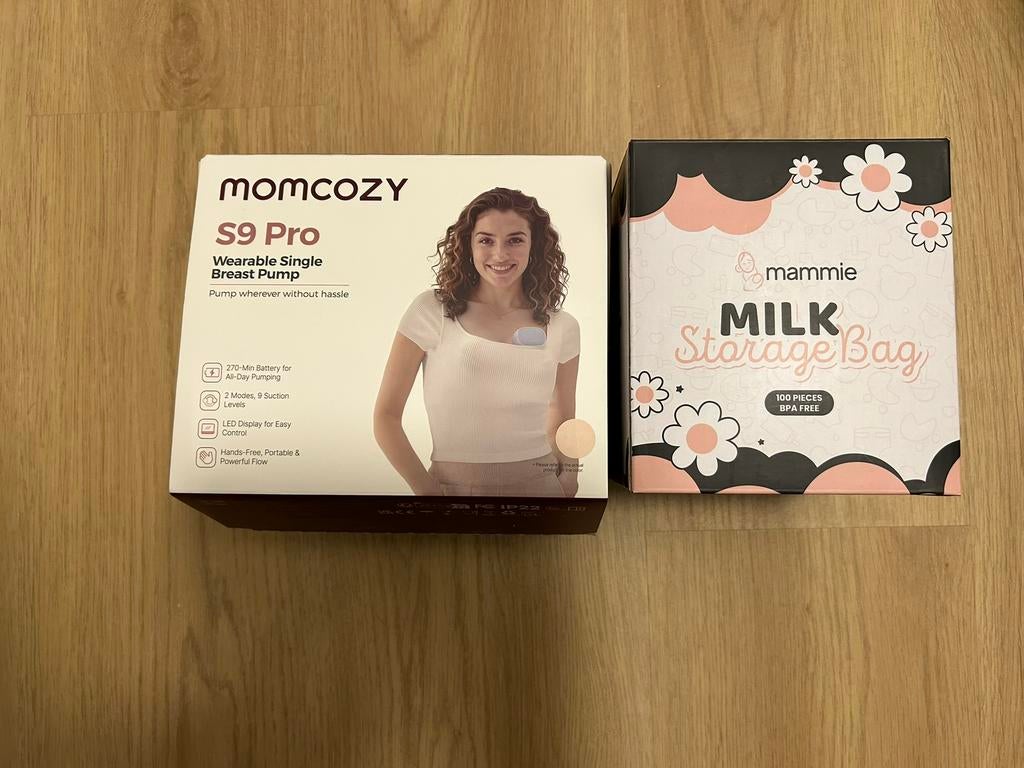 Lot  Momcozy S9 Pro + sachets de lait maternel NEUF, Enfants & Bébés, Enlèvement ou Envoi, Neuf, Tire-lait