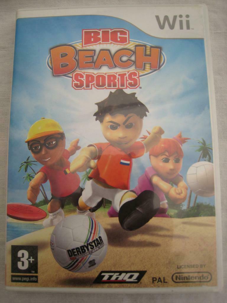 Big Beach Sports Wii, Games en Spelcomputers, Games | Nintendo Wii, Verzenden, Gebruikt, Sport, Vanaf 3 jaar