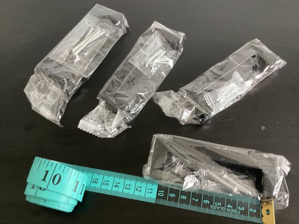 Zwarte matte inox handgrepen/ kastgrepen, Ophalen of Verzenden, Nieuw, Overige materialen, Overige typen