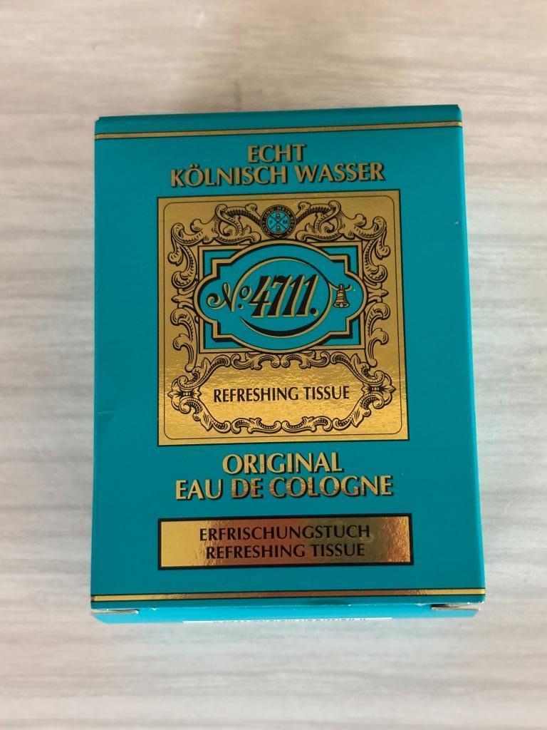 1 doosje(10 verfrissingsdoekjes 4711( met echt Keuls water), Ophalen, Nieuw
