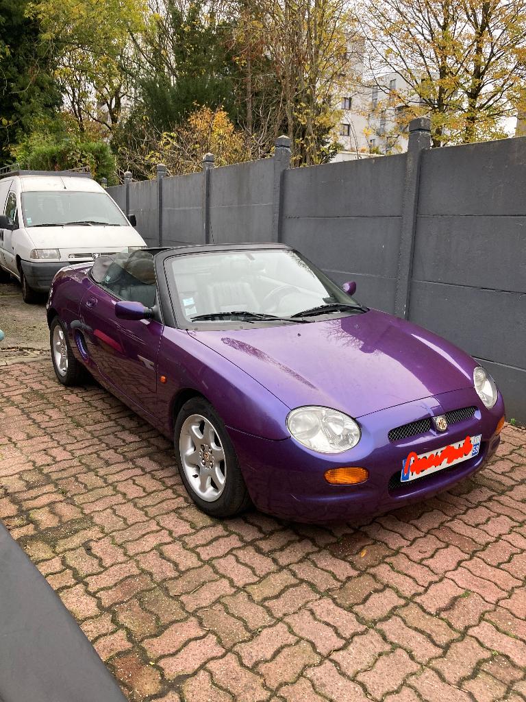mgf de 1996, Auto's, MG, Particulier, F, Lederen bekleding, Benzine, Euro 3, Cabriolet, 2 deurs, Handgeschakeld, Blauw, Zwart