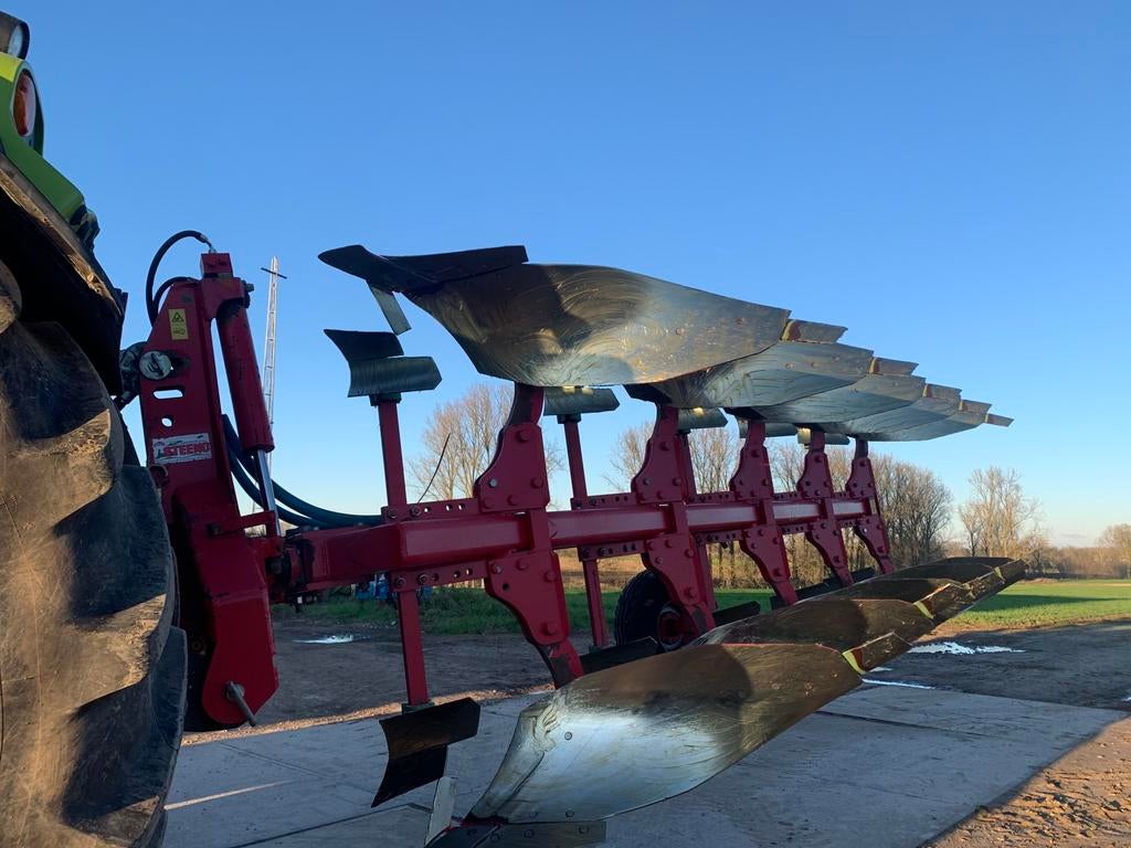 Steeno 5 schaar ploeg, Ophalen, Akkerbouw, Grondbewerking