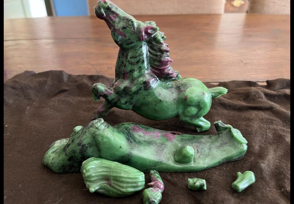 Jade stukken te koop om te bewerken, Ophalen, Gebruikt