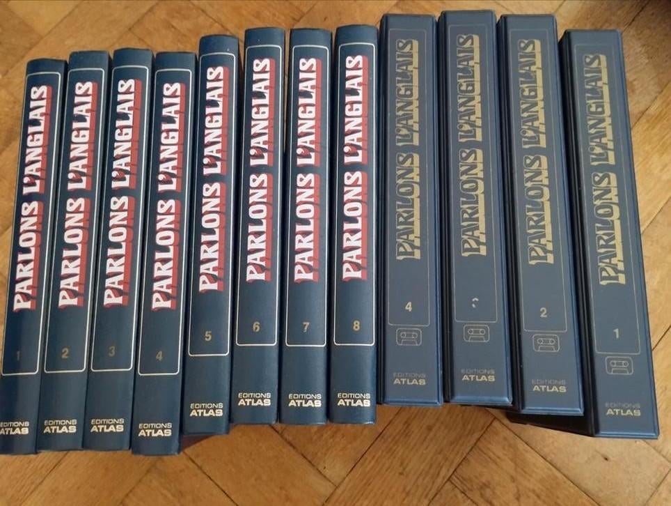 Cours d'anglais avec 32 cassettes, Enlèvement, Comme neuf