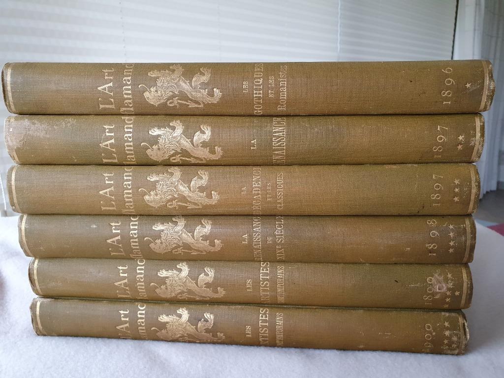 L'Art Flamand - 6 Editions de 1896 à 1900.- Jules du Jardin, Boeken, Kunst en Cultuur | Beeldend, Zo goed als nieuw, Overige onderwerpen