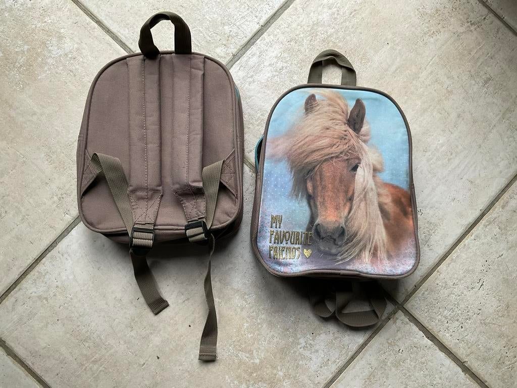 Sac à dos ( maternelle ) motif poney, Comme neuf