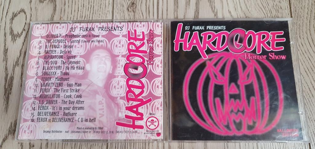 DJ Furax – Hardcore Horror Show - Halloween Edition, Cd's en Dvd's, Ophalen of Verzenden, Gebruikt