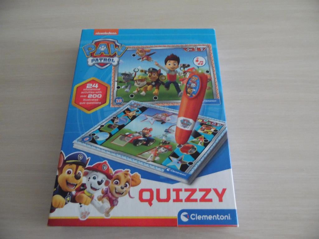 QUIZZY PAT PATROUILLE     CLEMENTONI, Enlèvement ou Envoi, Comme neuf, Découverte, Sonore
