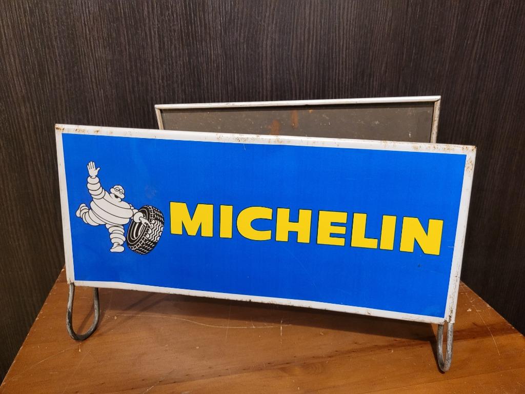 Michelin-bandendisplay vintage design nr. 3, Verzamelen, Ophalen of Verzenden, Gebruikt, Reclamebord