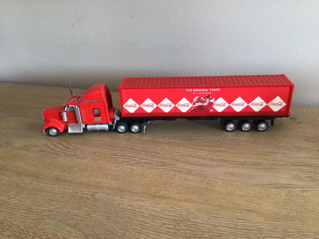 Camion de Noël coca cola, Collections, Enlèvement ou Envoi, Utilisé