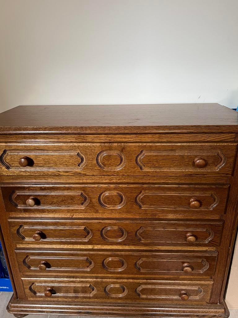 Commode en chêne, Enlèvement, Comme neuf, Chêne