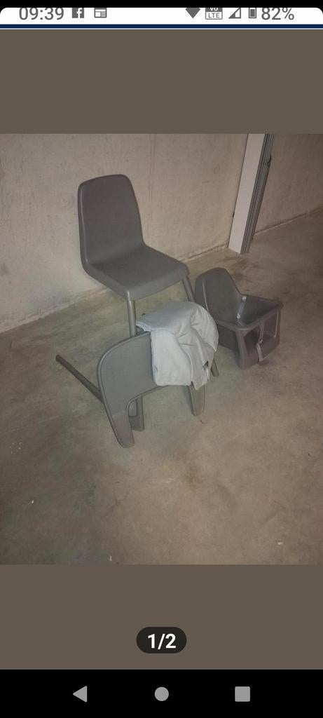 MOET WEG Kinderstoel (meegroeien), Ophalen