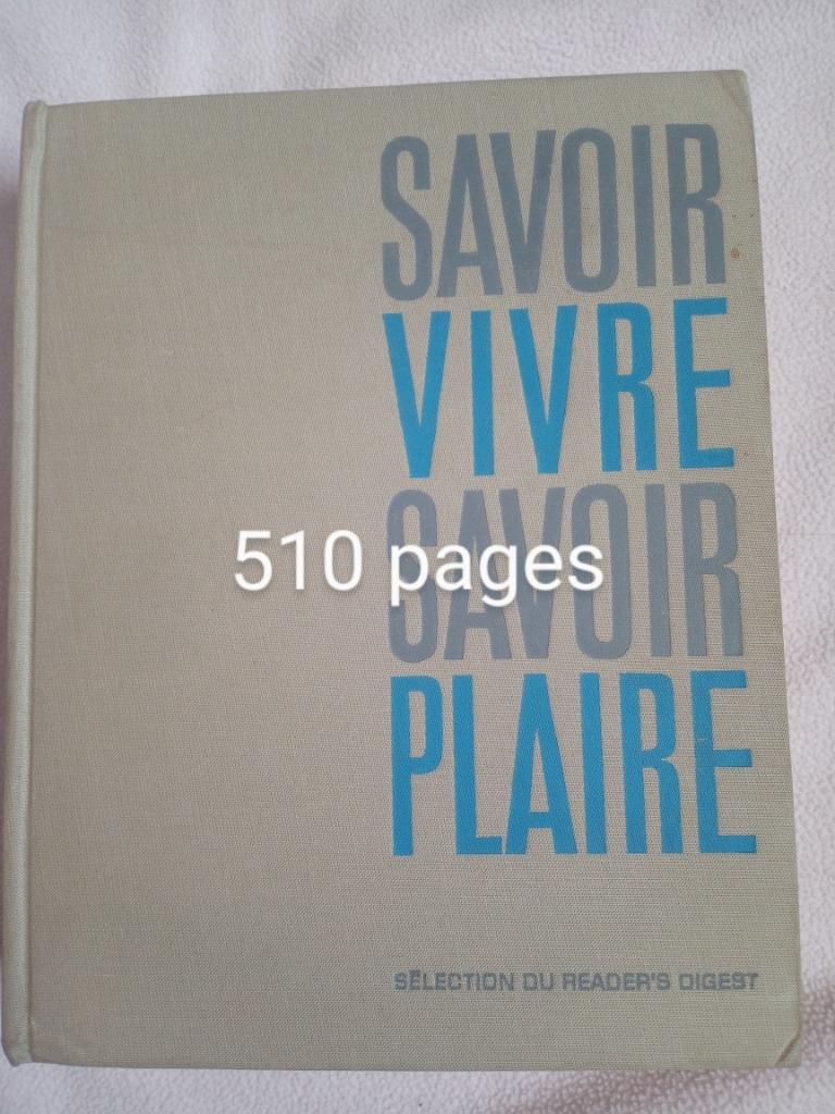Livre savoir vivre savoir plaire, Enlèvement ou Envoi