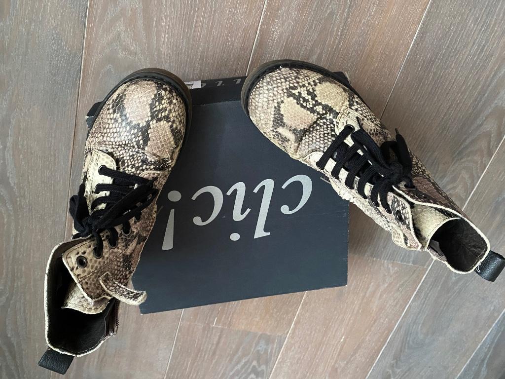 Clic enkellaarsjes maat 33., Meisje, Schoenen, Ophalen of Verzenden, Zo goed als nieuw
