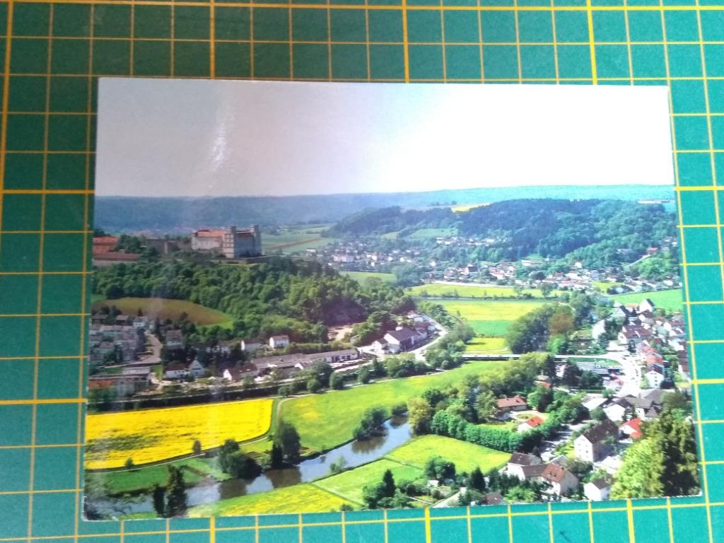 postkaart buitenland Zwitserland Eichstatt obb vallei rivier, Enlèvement ou Envoi, Non affranchie, Allemagne