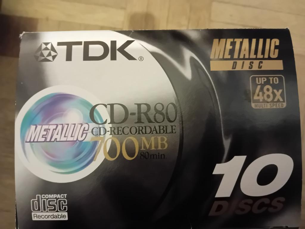 CD R80 TDK 700 MB, Enlèvement ou Envoi